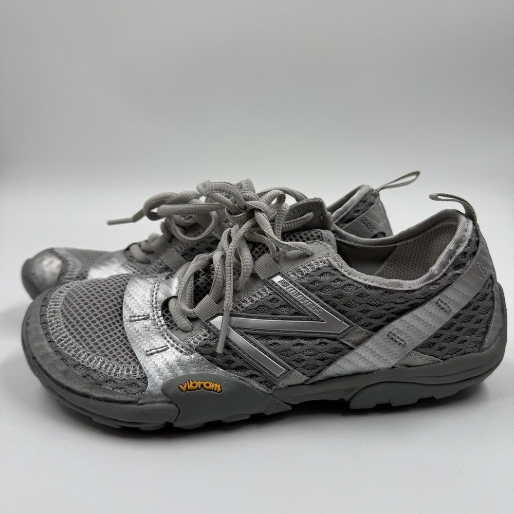 New Balance Minimus MT10 Barefoot Sneakers Men's 5.5 MT10OAB Slate Grey/Silver